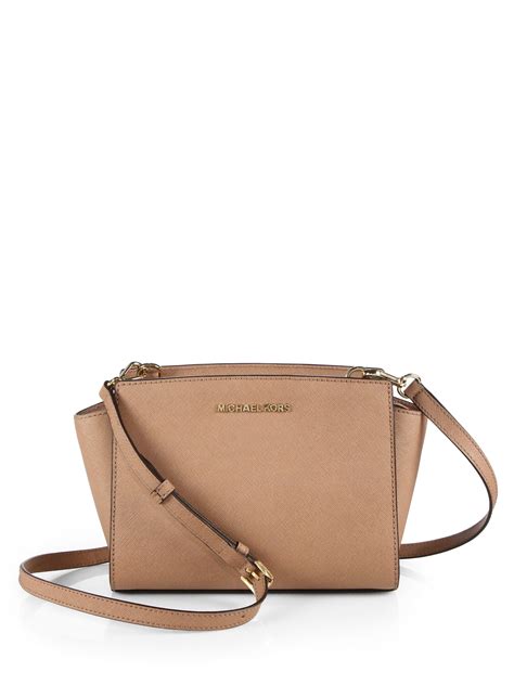 michael kors selma medium messenger|Michael Kors selma saffiano.